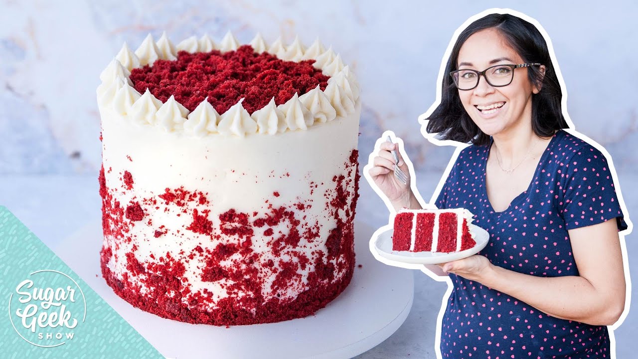 Red Velvet Cake Recipe (VIDEO) 