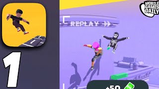 STUNTMAN - Parkour Stuntman Game - Gameplay Part 1 (iOS, Android) screenshot 4