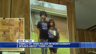Family of teen killed in Montgomery shooting speaks out