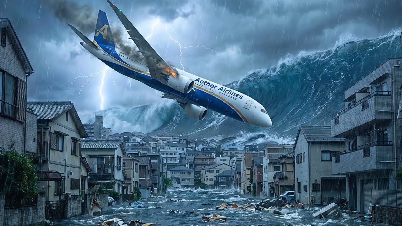NO WARNING: Planes Crash into OSAKA City | Tsunami 2025 (AI Cinematic)