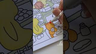 Video from-Bobbie goods) relaxing drawing!🖍️#relax #asmr #reccomended #aesthetic #drawing