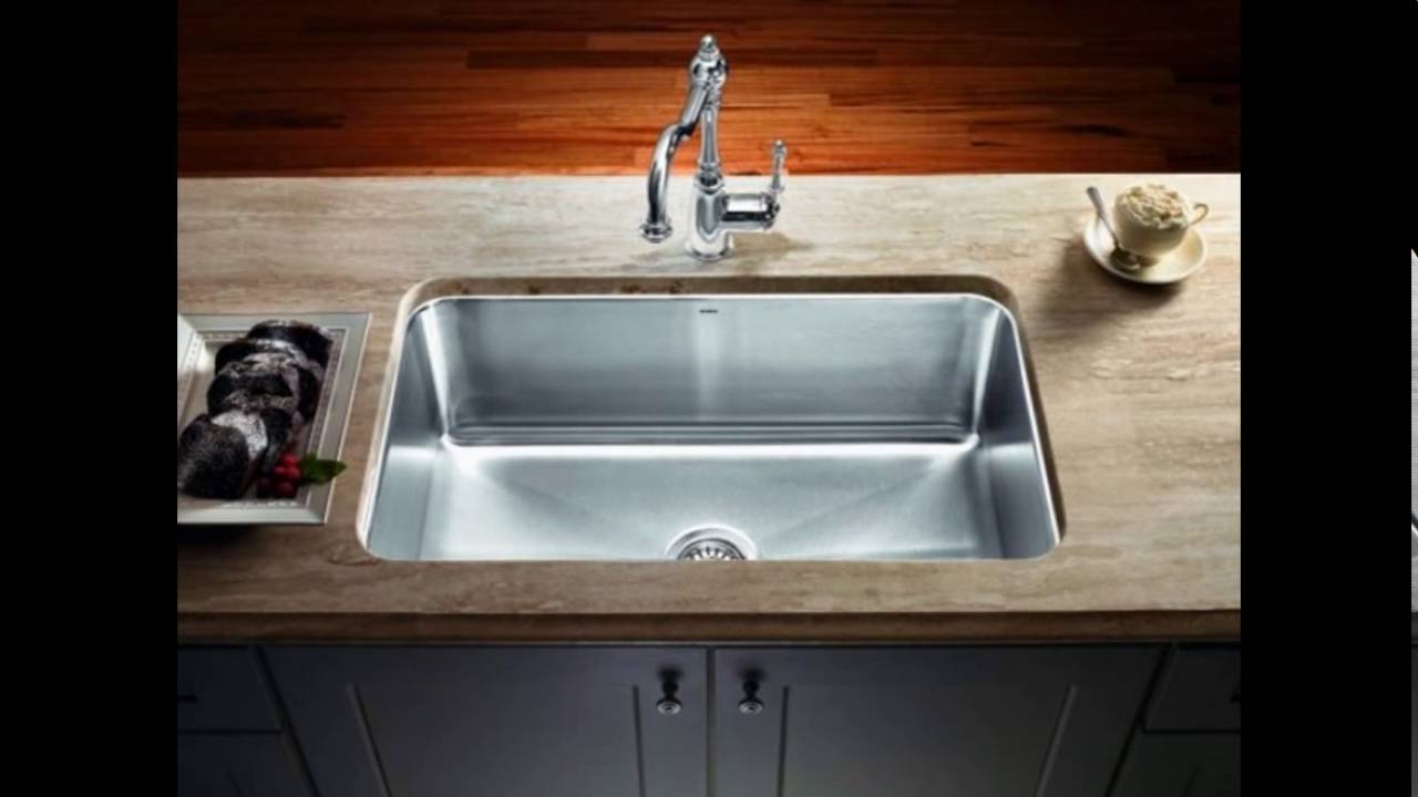 single bowl undermount kitchen sinks YouTube