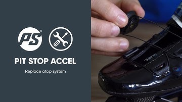 Pit Stop - Replacing the Atop System of the Accel carbon boot