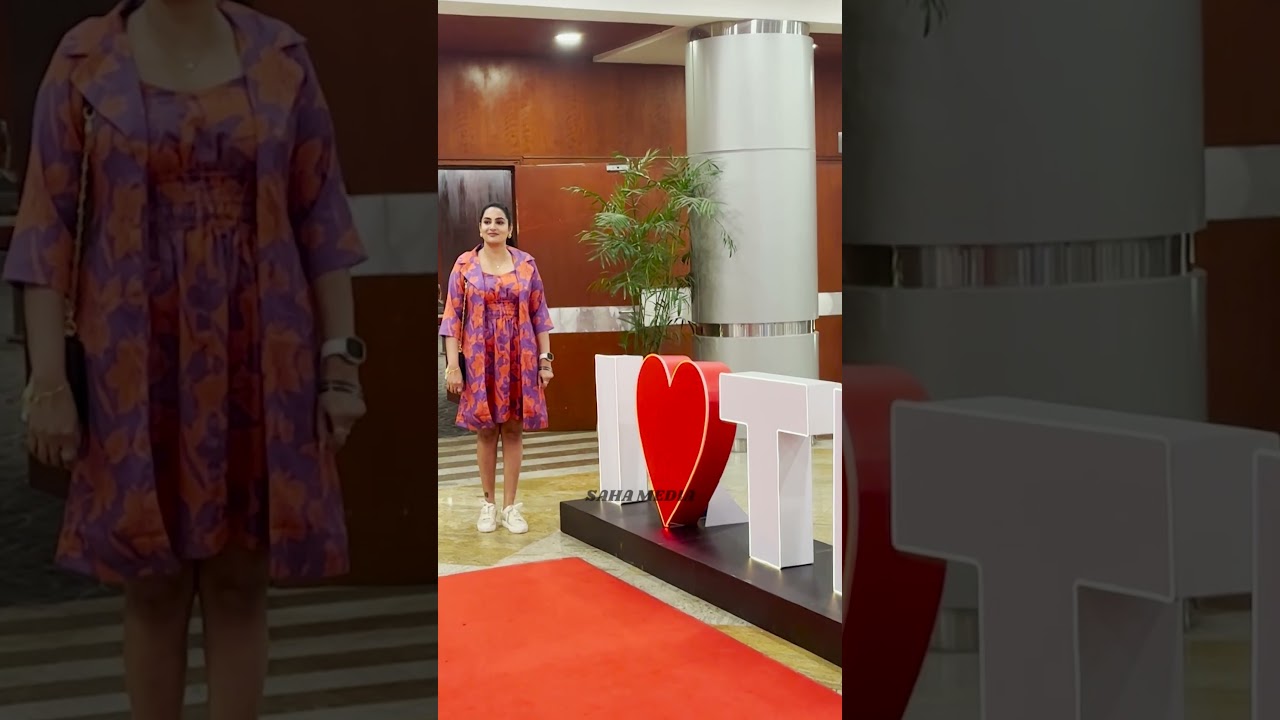 Beautiful himaja spotted at an event | 