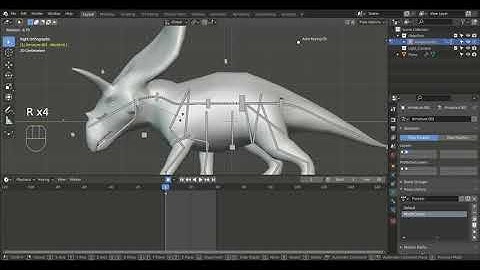Animating Quadruped Walk Cycle Blender