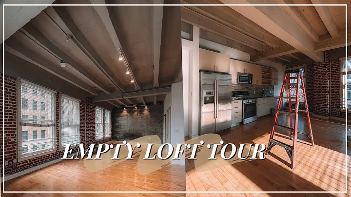 EMPTY LOFT TOUR! Unpack & Organize with Me