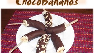 Como preparar Chocobananos Guatemala
