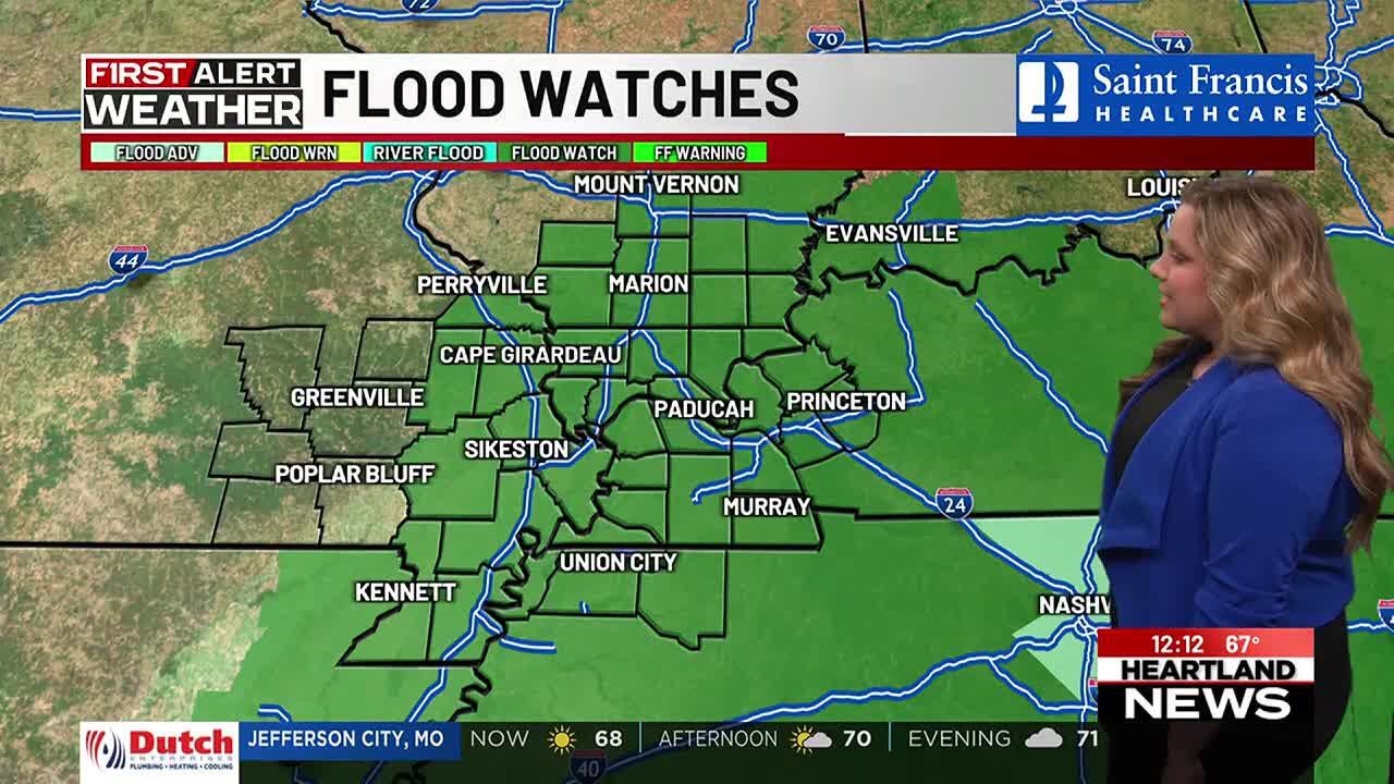 First Alert: Flash flood watch in effect