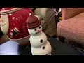 3d printed christmas mr snowman