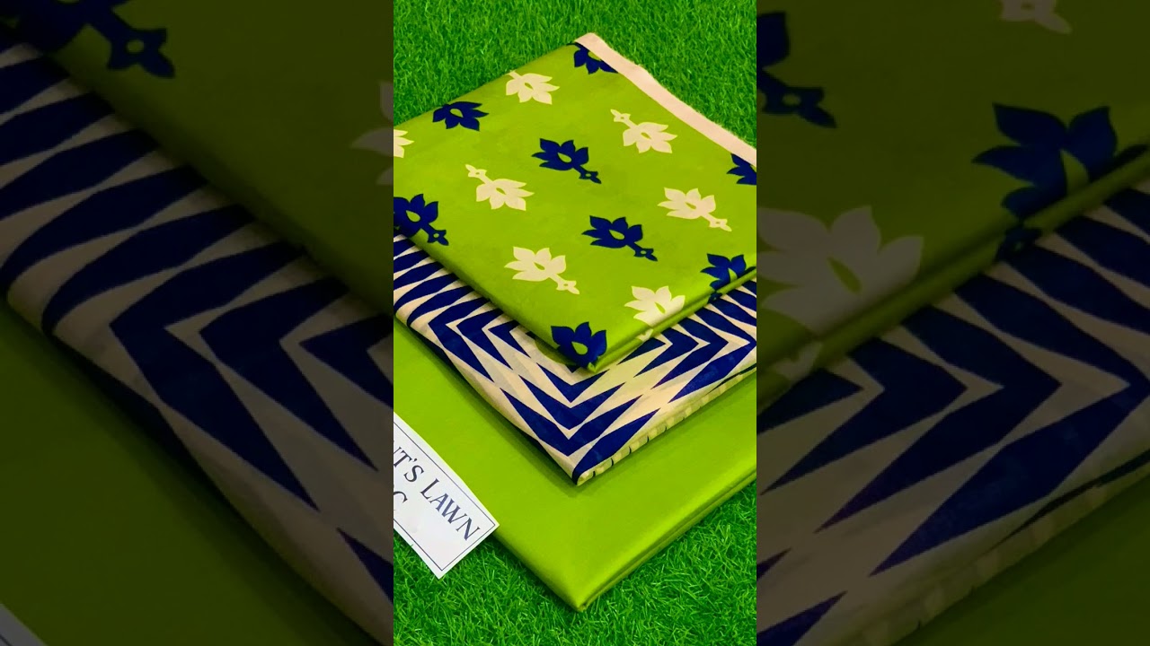 3pc Un-Stitched Digital Printed Lawn suit for women 2025 collection 