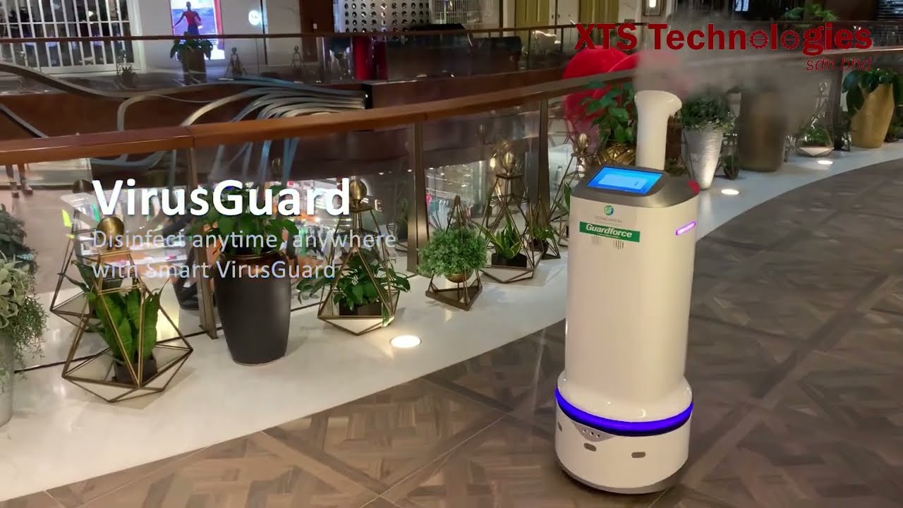 VirusGuard - Disinfectant Robot