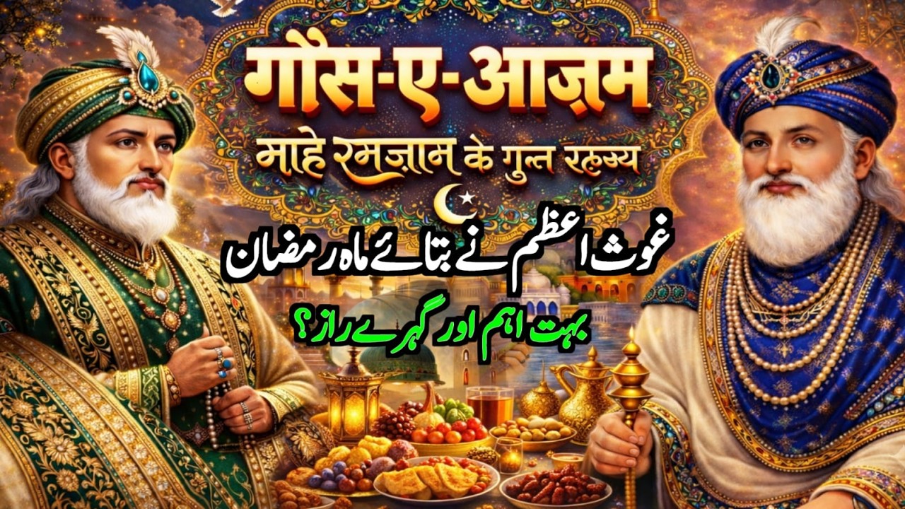 Ghous e Azam Ne Bataye Mah e Ramzan Ke Bahut Aham Raaz Jo Aap Ko Hairan Kar Dain Ge|Bargah e Ghousia
