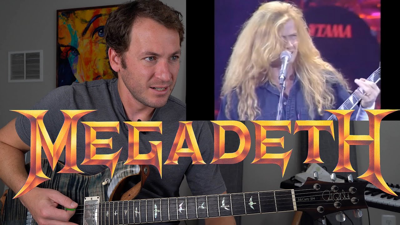 РЕАКЦИЯ УЧИТЕЛЯ ГИТАРЫ: MEGADETH «HOLY WARS... THE PUNISHMENT DUE» | КОНЦЕРТ 4K