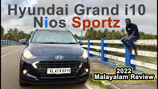 Hyundai Grand i10 Nios Sportz Malayalam Review & Test Drive