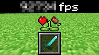 How I hit 100,000+ FPS in Minecraft