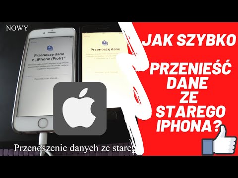 🅺🅾🅿🅸🅰 JAK ZGRAĆ DANE? JAK PRZENIEŚĆ KONTAKTY ZE STAREGO IPHONA NA NOWEGO, FT82