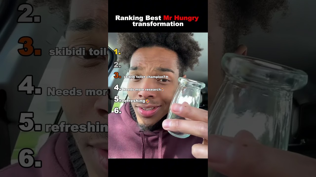 Ranking Best Mr Hungry Transformation 💀