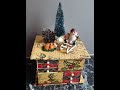 DIY : Noël - Christmas - Création d&#39;un calendrier de l&#39;Avent avec des boîtes d&#39;allumettes