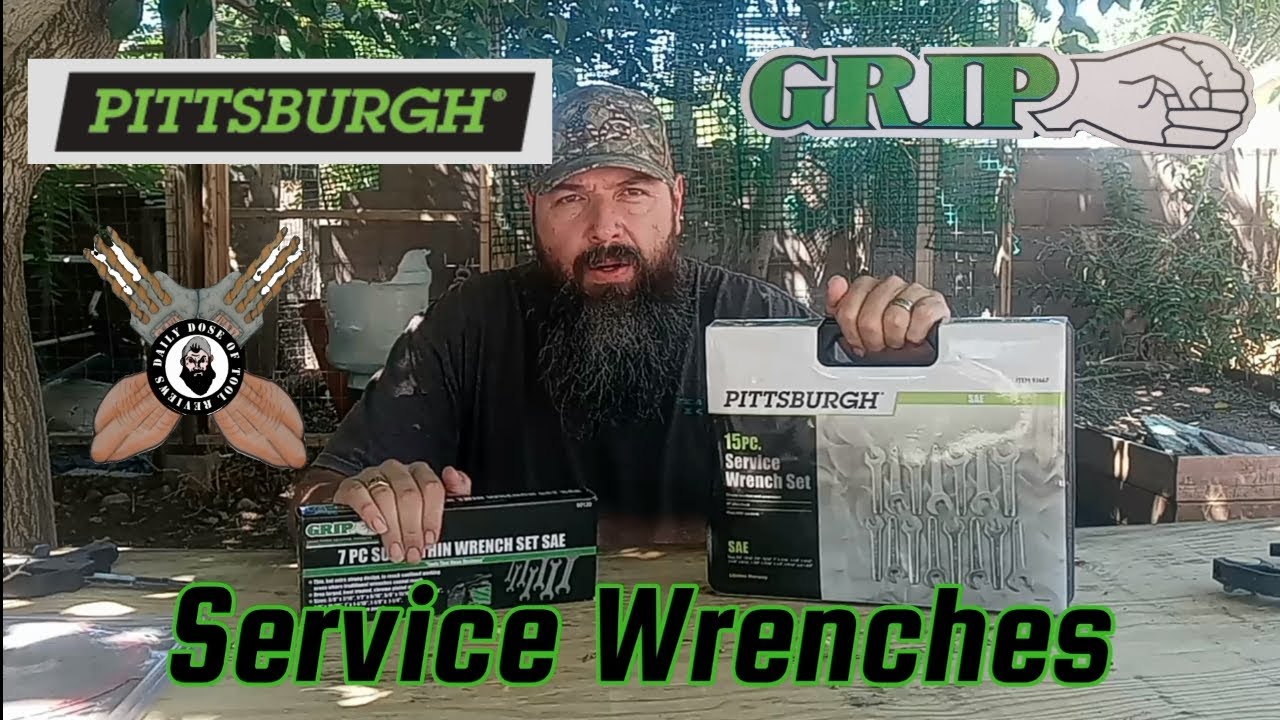 Checking out Pittsburgh & Grip Service Wrenches YouTube