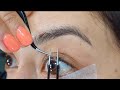 (Updated)-Placing Single Eyelash Extensions on Myself - DIY eyelash extensions