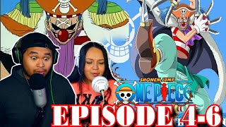OP EPISODES 4-6: Meeting Captain Buggy The Clown For The First Time | REACTION