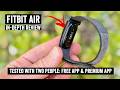 Fitbit Air In-Depth Review: A Real Whoop Replacement?