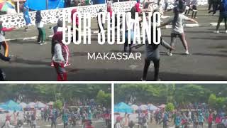 Senam Pagi diGor Sudiang Makassar part 1