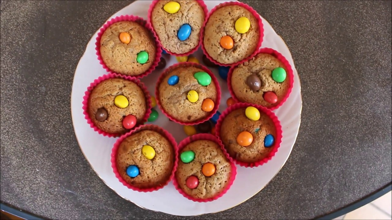 Recette muffins m&amp;m&amp;#39;s - YouTube