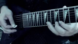 Jake Dreyer - Witherfall  &quot;Moment Of Silence&quot; Guitar Solo (Sweep Picking)