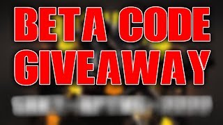Black Ops 4 Beta Code Giveaway!