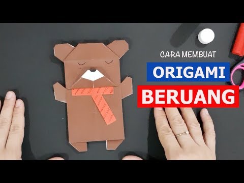 Video: Cara Membuat Beruang Daripada Kertas