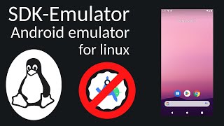 Android emulator for Linux (Without Android studio)