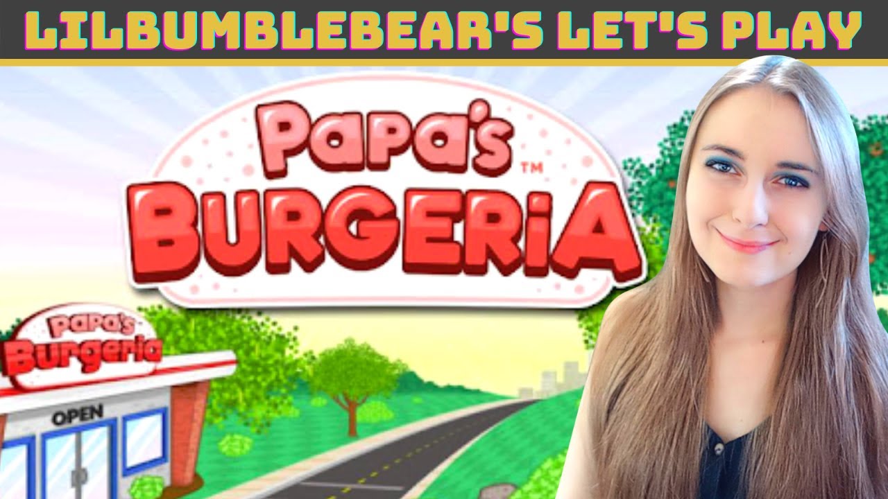 Papas Burgeria HD Full Playthrough Gameplay 