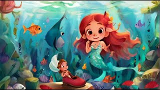 The Little Princess’s Red Magic Shoes and the Mermaid: A Whimsical Bedtime Story