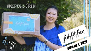 FABFITFUN Summer 2021 Unboxing (unsponsored!) by Unboxing a Brand 140 views 2 years ago 7 minutes, 58 seconds