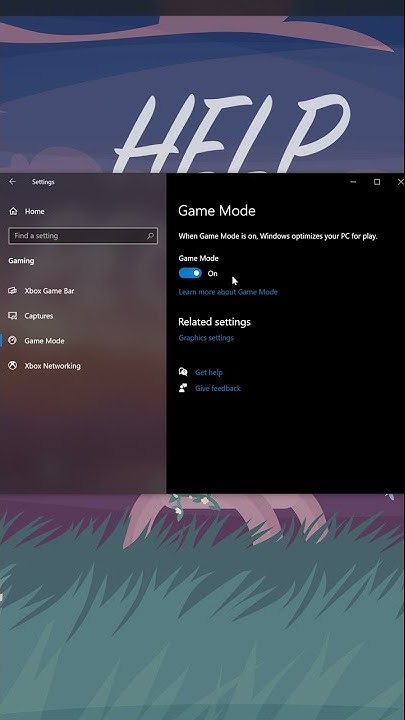 what-does-game-mode-do-on-windows-youtube