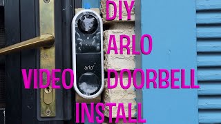 DIY Arlo Video Doorbell Install