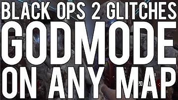 Black Ops 2 Glitches: God Mode Invincibility Glitch on Zombies - ANY MAP!