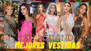 🔴 Miss Grand Internacional 2023 (TOP 20) Cena de Bienvenida 👑 Mejores Vestidas