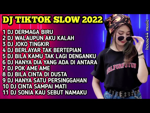 DJ TIKTOK SLOW 2022 || DJ DERAIAN DEMI DERAIAN AIR MATA || DJ WALAUPUN AKU KALAH class=