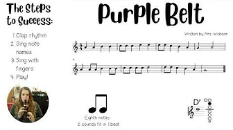 Purple Belt Play Along Video