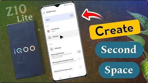 How to Use Second Space on iQOO Z10 Lite | iqoo z10 lite Second Space Not Showing