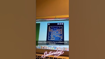 Always a Game and It’s Fun on a Maze on the Computer