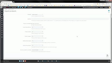 Export products in PrestaShop 1.7 / 1.6 / 1.5