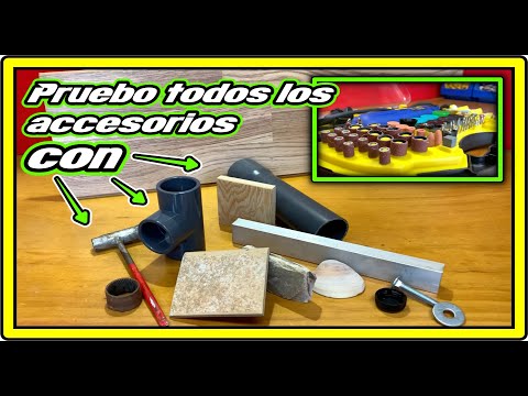🧢Accesorios para Dremel o multiherramienta (LOS PRUEBO TODOS)
