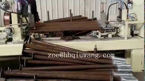 Scaffolding steel pipe support frame automatic feeding welding equipment inner&outer pipe welding