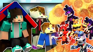 MINECRAFT FNAF PIZZERIE VS FNAF TSUNAMI ! 🌊🍕 /w Attack, Piškis