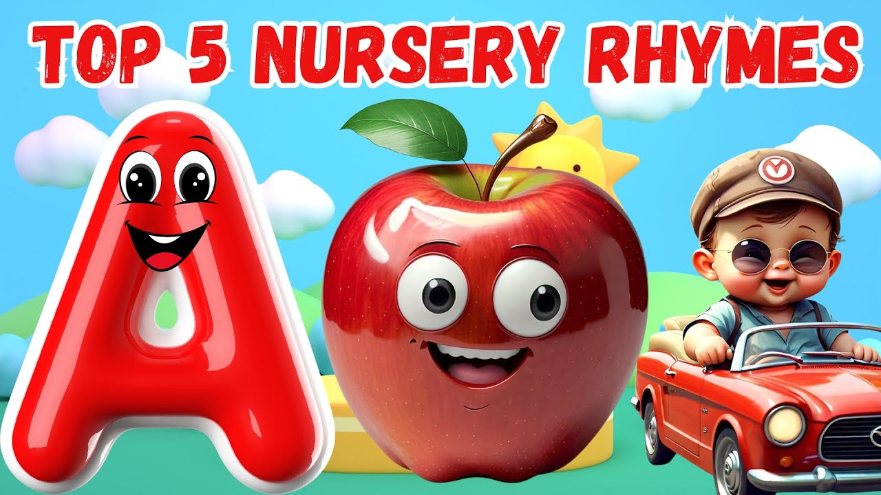 5 Nursery Rhymes Party Mashup Mix | Dance Songs for Kids | Top 5 ...