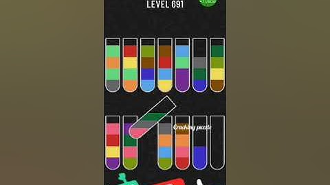 water sort game level 691-692