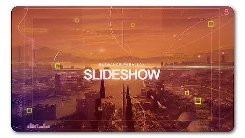 After Effects Template: Elegance Parallax Slideshow